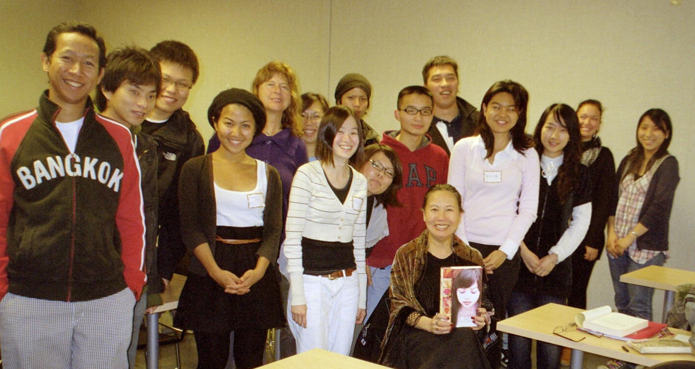 Teresa LeYung Ryan cheers for ESL students