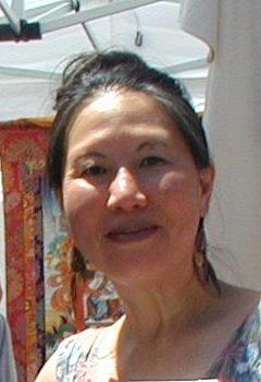 author of Love Made of Heart Teresa LeYung Ryan at Asian Heritage Street Celebration