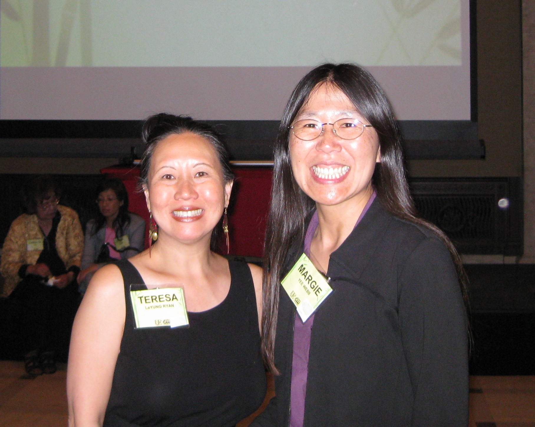 authors Teresa LeYung-Ryan and Margie Yee Webb photo by Lyle Ryan